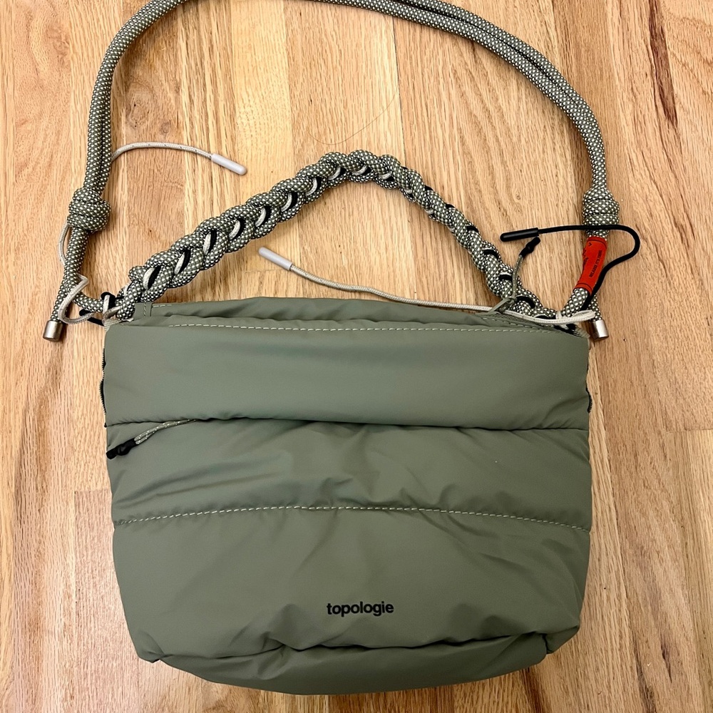 Shoulder Bag Topologie Wares Bags Besace Moss Puffer with strap